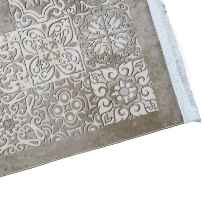 فرش آشپز خانه طرح 101496 سبز 700 شانه