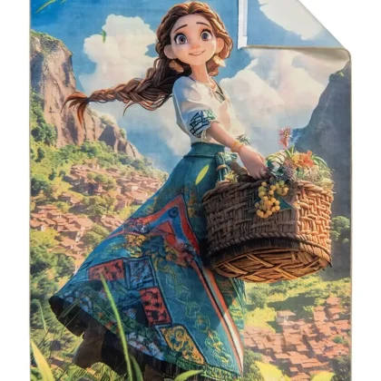 فرش کودک طرح دختر کد 25KK0060