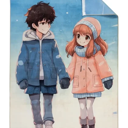 فرش کودک طرح دختر و پسر کد 25KK0070