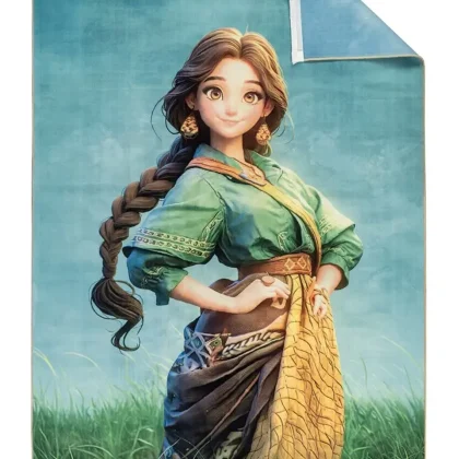 فرش کودک طرح دختر کد 25KK0030