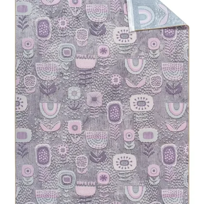 فرش آشپزخانه طرح 25AA0120 طوسی 700 شانه