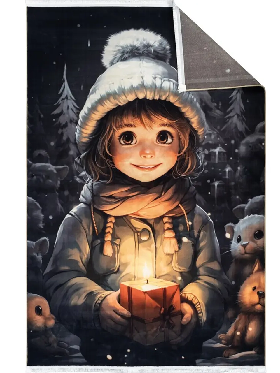 فرش کودک طرح دختر کد 25KK0010