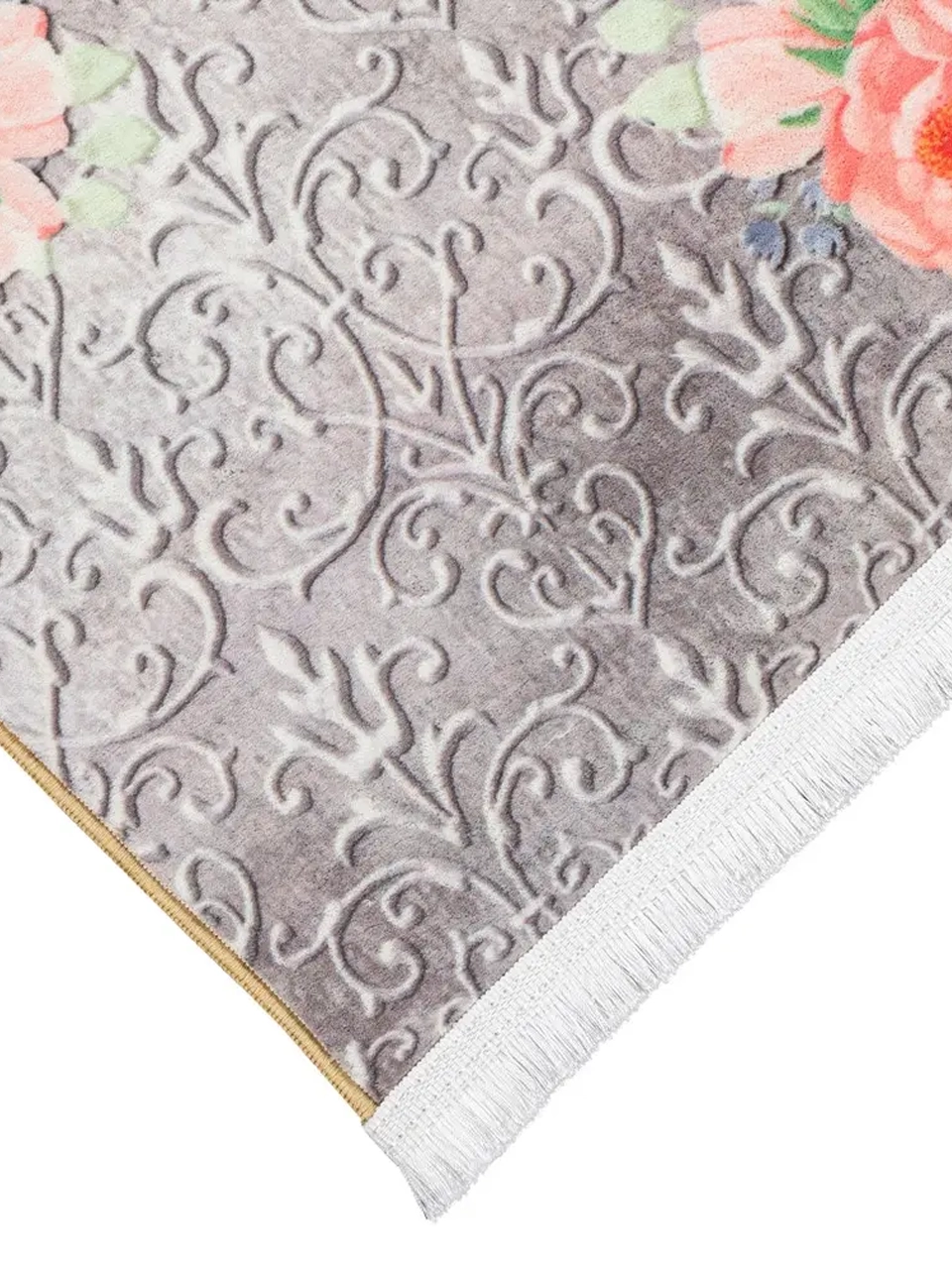 فرش آشپزخانه طرح 25AA0130 طوسی 700 شانه