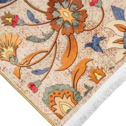 فرش آشپزخانه طرح 25AA0100 کرم 700 شانه