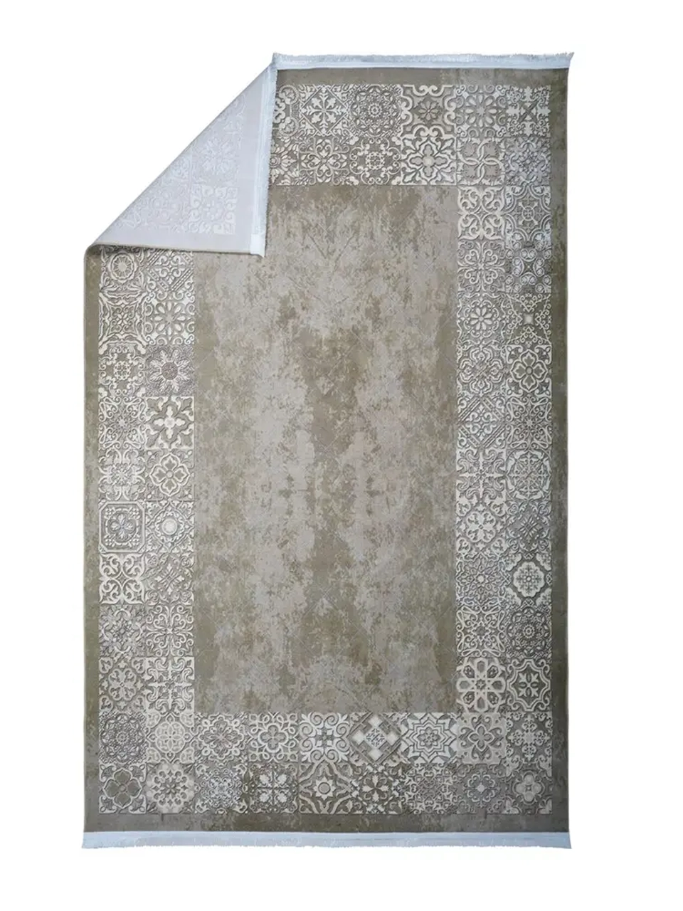 فرش آشپز خانه طرح 101496 سبز 700 شانه