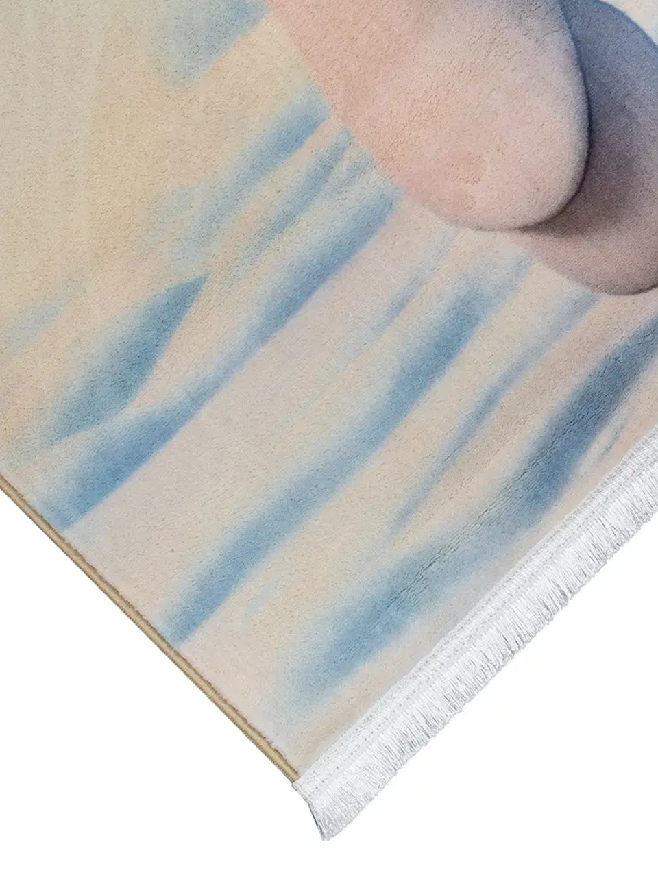 فرش کودک طرح اسب تک شاخ کد 25KK0050