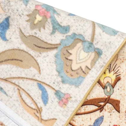 فرش آشپزخانه طرح 25AA0100 کرم 700 شانه