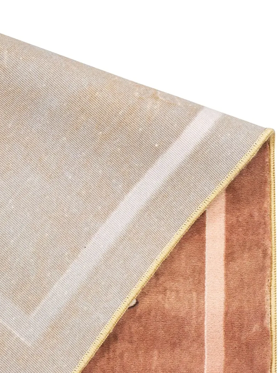 فرش آشپزخانه طرح 25AA0030 قهوه ای 700 شانه