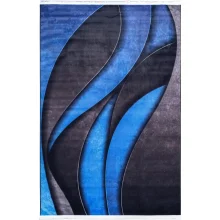 فرش آشپزخانه طرح 25AA0040 مشکی 700 شانه