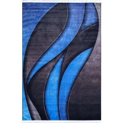 فرش آشپزخانه طرح 25AA0040 مشکی 700 شانه