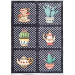 فرش آشپزخانه طرح 2544004090 تمام رنگ 700 شانه