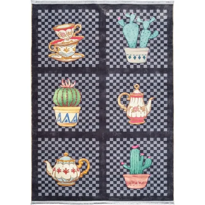 فرش آشپزخانه طرح 2544004090 تمام رنگ 700 شانه