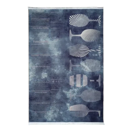 فرش آشپزخانه طرح 101497 سبز 700 شانه