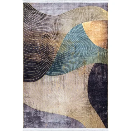 فرش آشپزخانه طرح 25AA0070 خاکستری 700 شانه