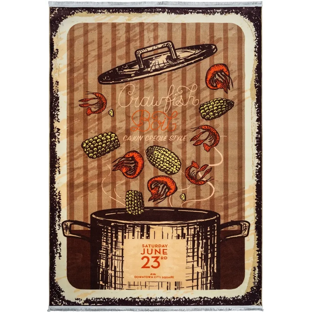 فرش آشپزخانه طرح 2544022090 تمام رنگ 700 شانه