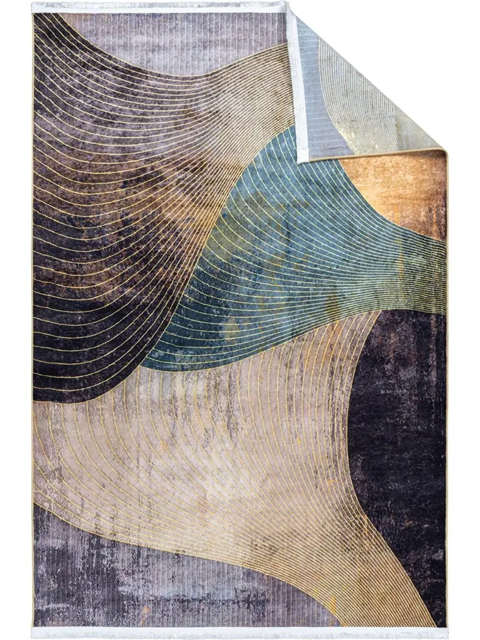 فرش آشپزخانه طرح 25AA0070 خاکستری 700 شانه