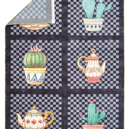 فرش آشپزخانه طرح 2544004090 تمام رنگ 700 شانه