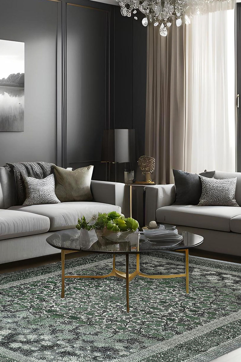 فرش ماشینی طرح آروین کد 73135dg