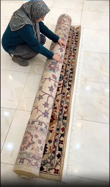 فرش سلطان اباد کد 1025 پشم
