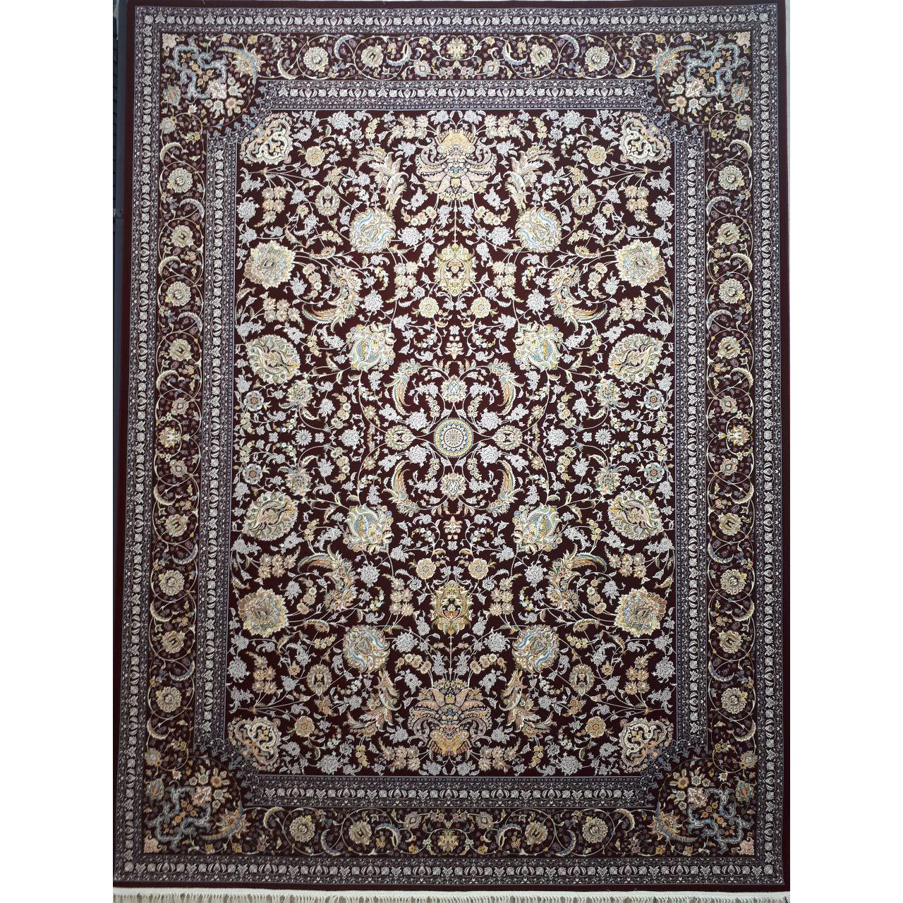 فرش 1200 شانه طرح افشان سلطنتی