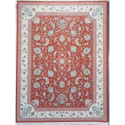 فرش 1200 شانه طرح افشان سلطنتی